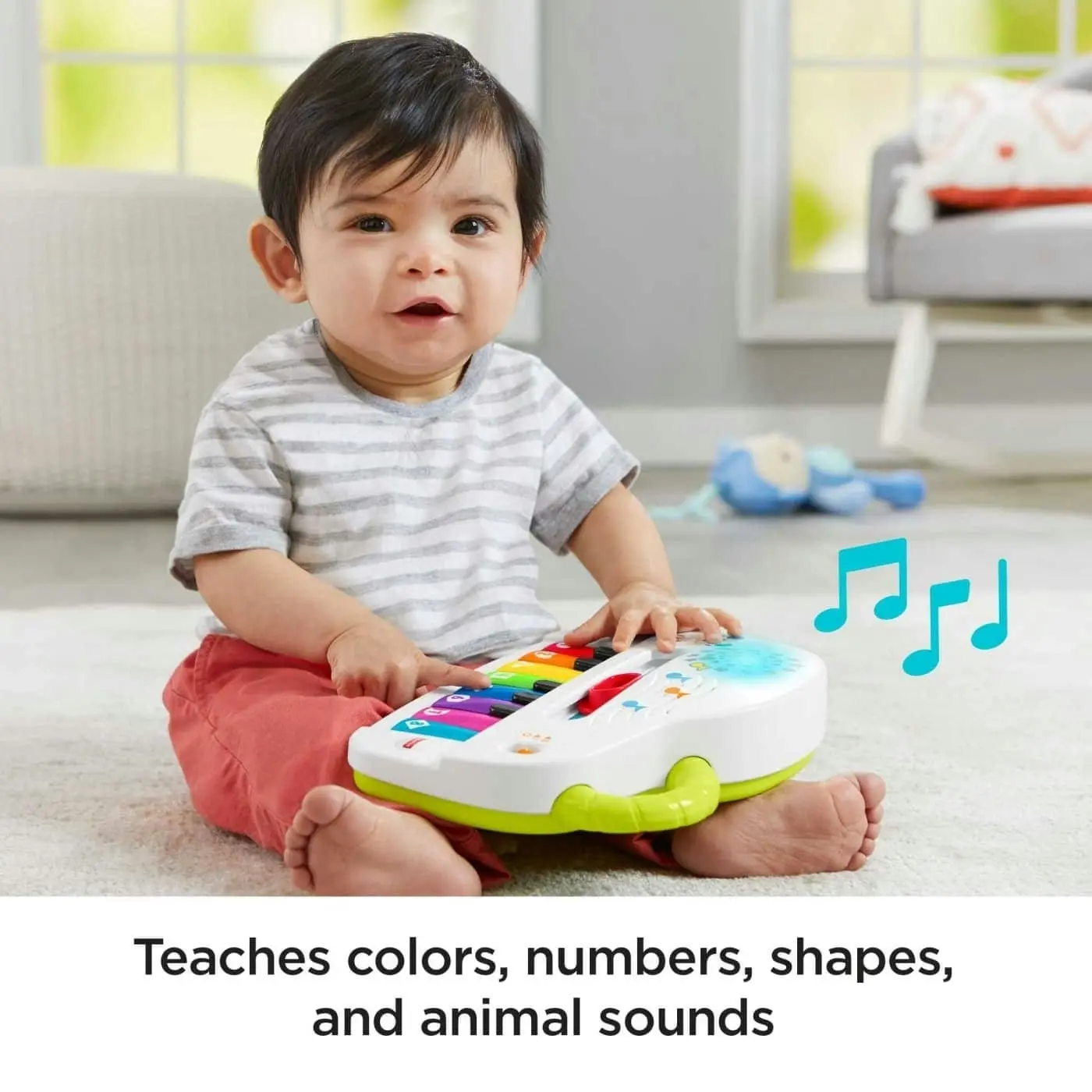 Fisher-Price - Laugh & Learn Silly Sounds Light-Up Piano