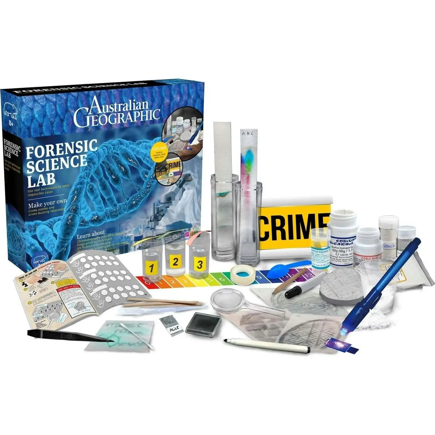 Australian Geographic - Forensic Science Lab Kit