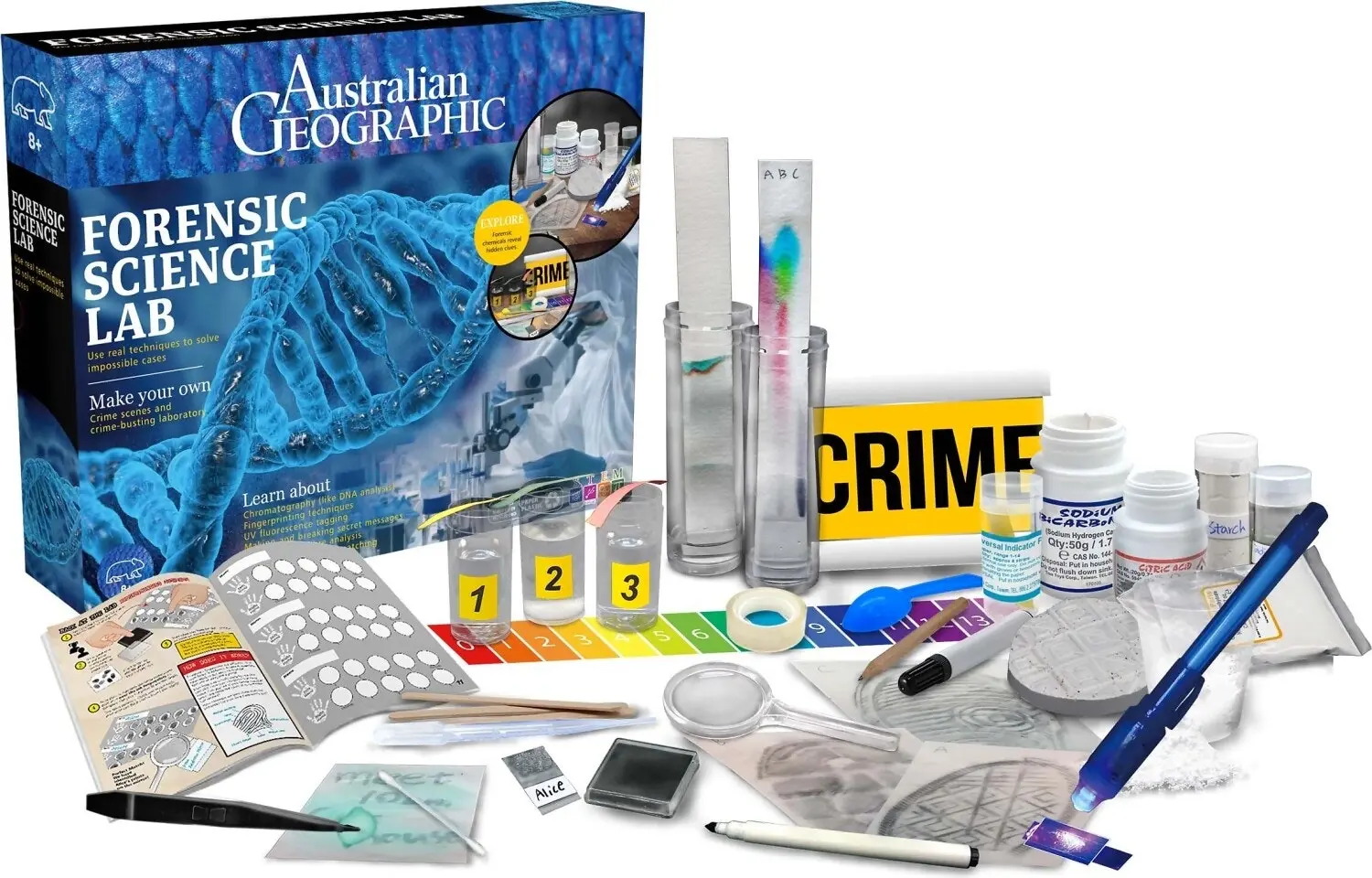 Australian Geographic - Forensic Science Lab Kit