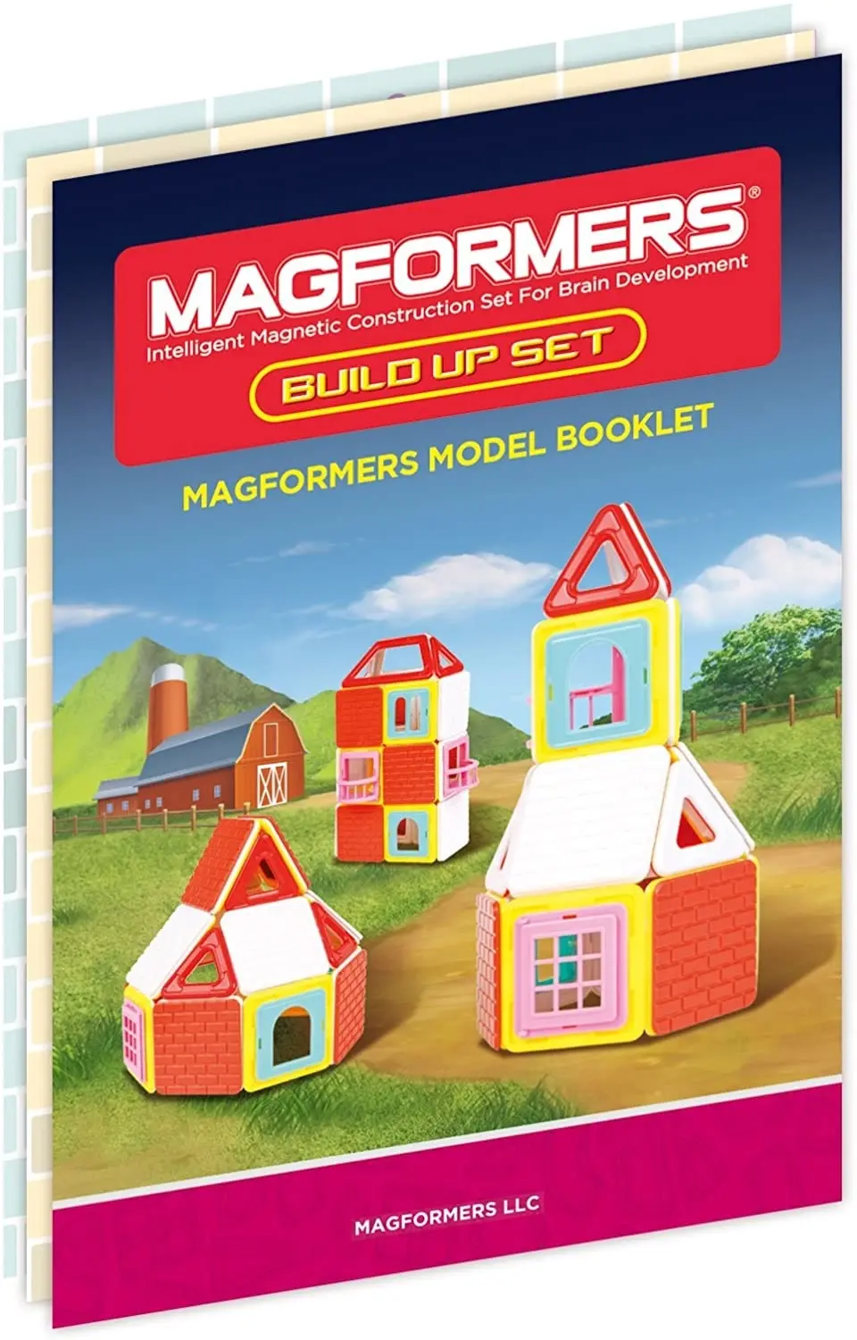 Magformers - Build Up Set Magnetic Building Kit 50pcs Stem