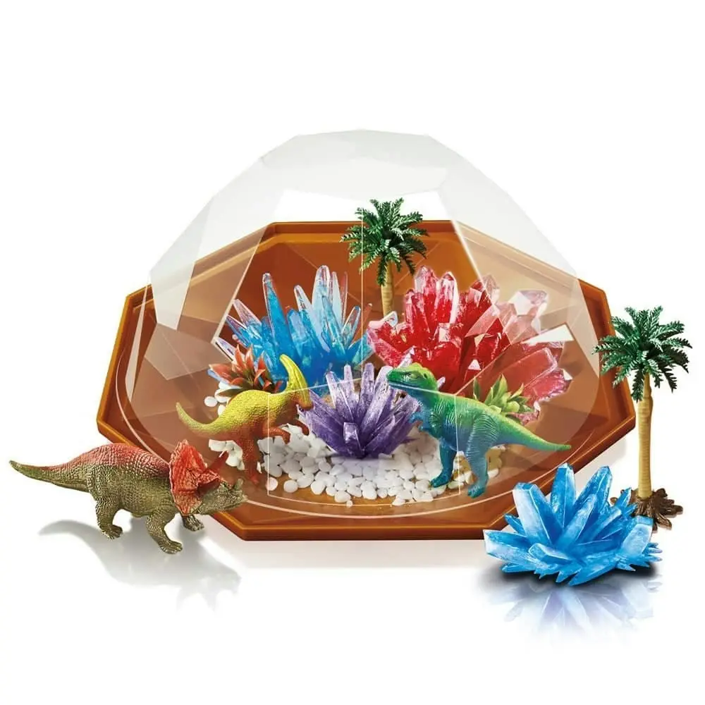 4M - Crystal Growing - Dinosaur Crystal Terrarium