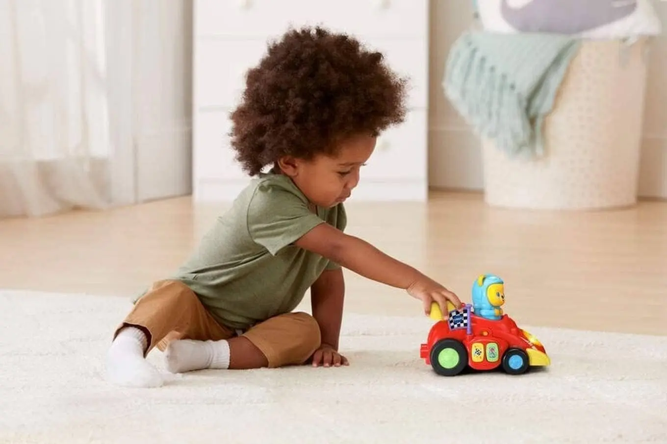 VTech - Race-along Bear Baby Toy Car VTech