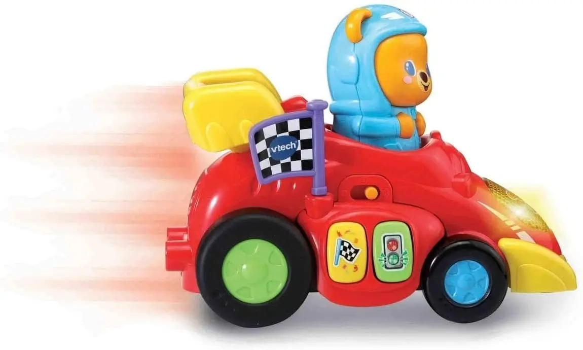 VTech - Race-along Bear Baby Toy Car VTech