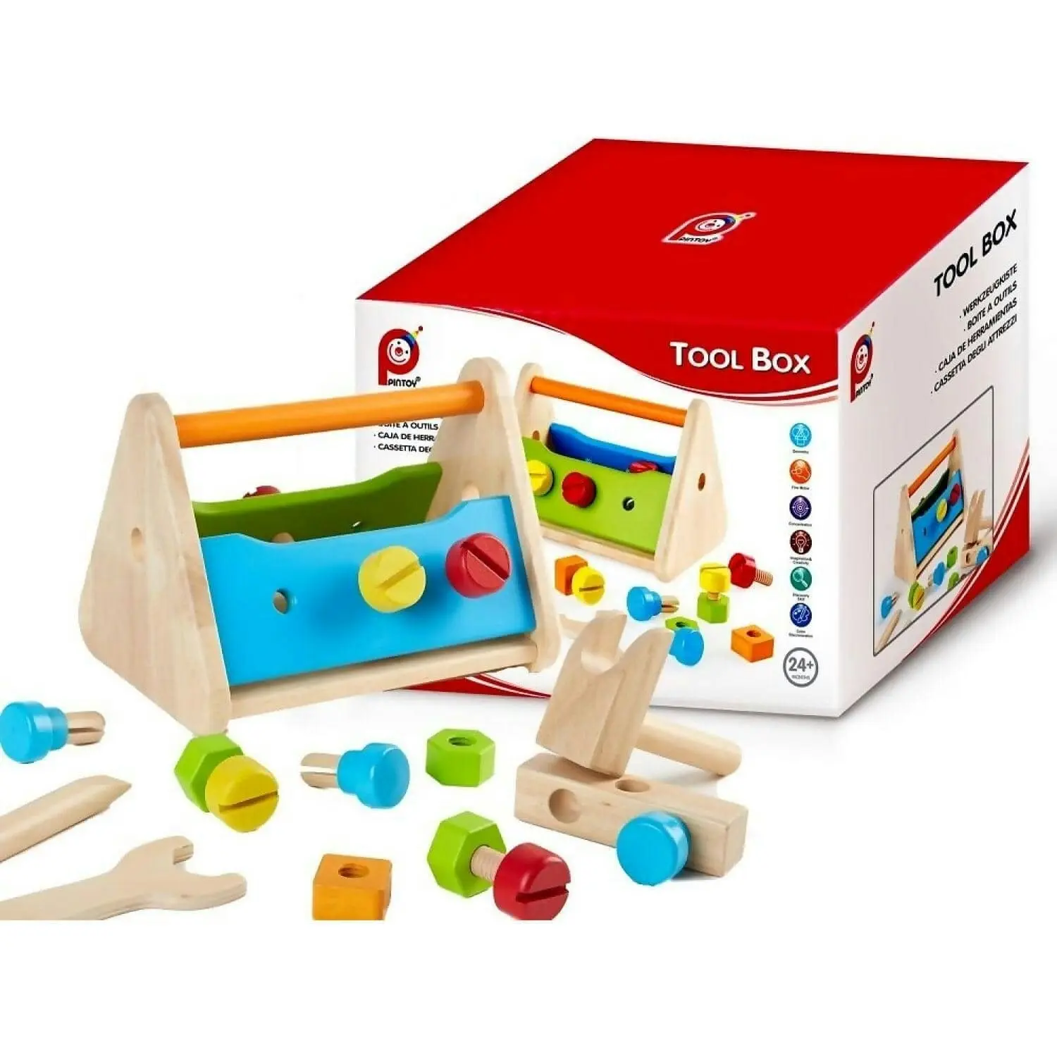 Tool Box - Pintoy Wooden Toys