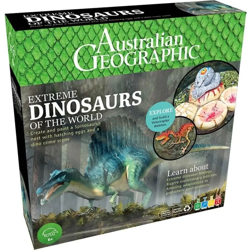 Australian Geographic - Extreme Dinosaurs Of The World Kit