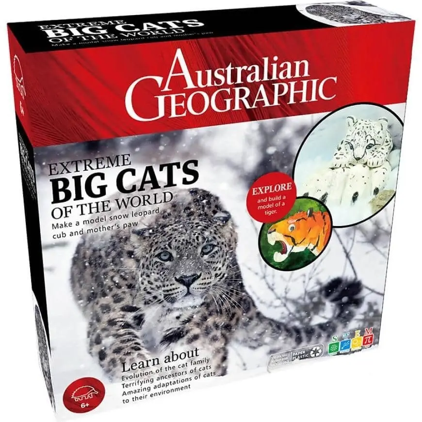 Australian Geographic - Big Cats Of The World Kit