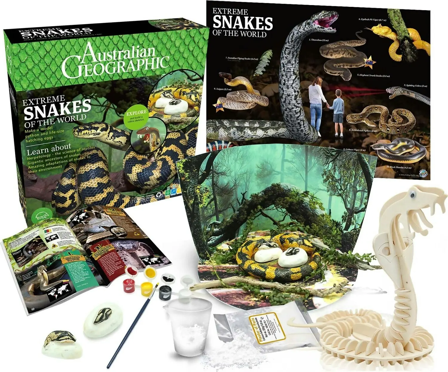 Australian Geographic - Snakes Of The World Kit