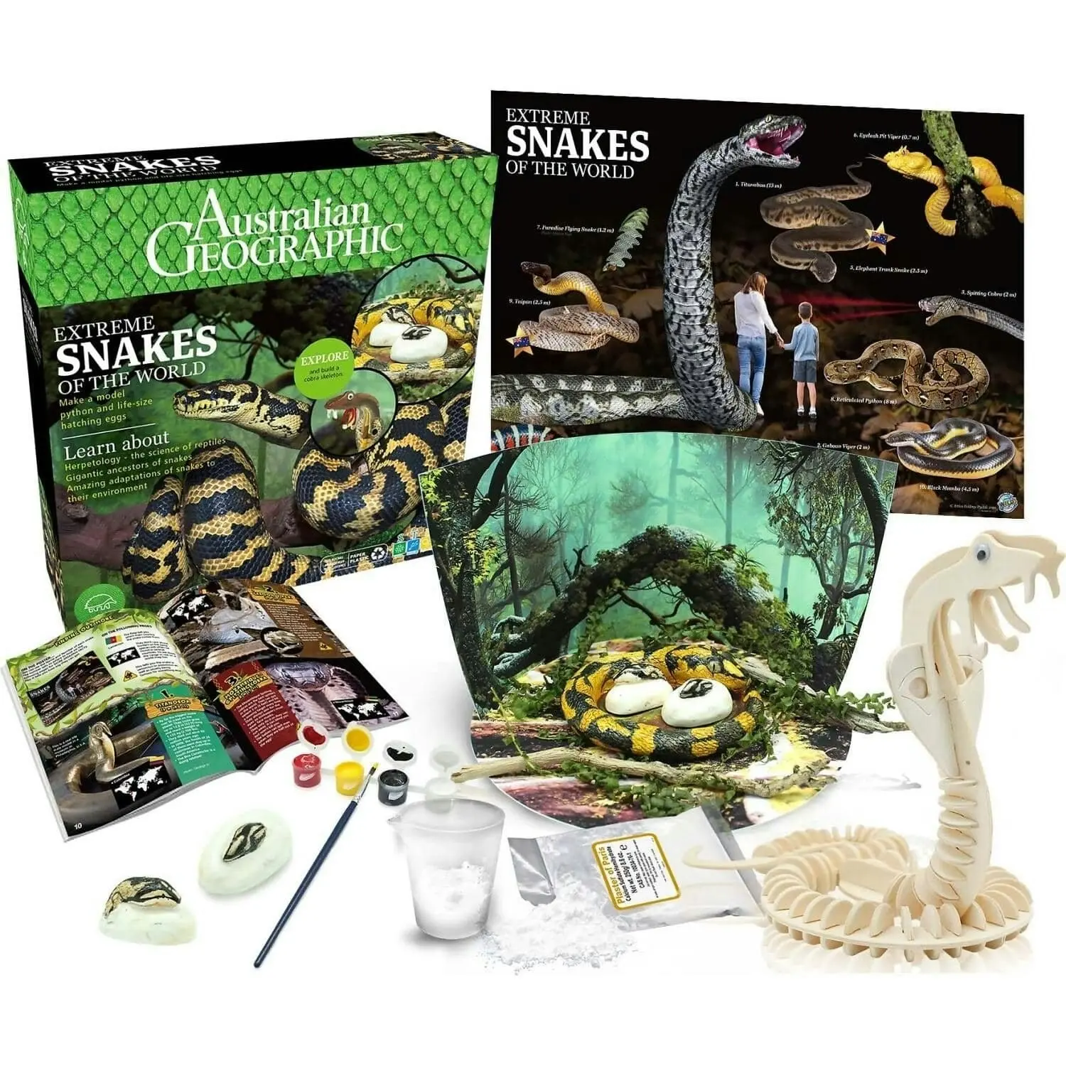 Australian Geographic - Snakes Of The World Kit