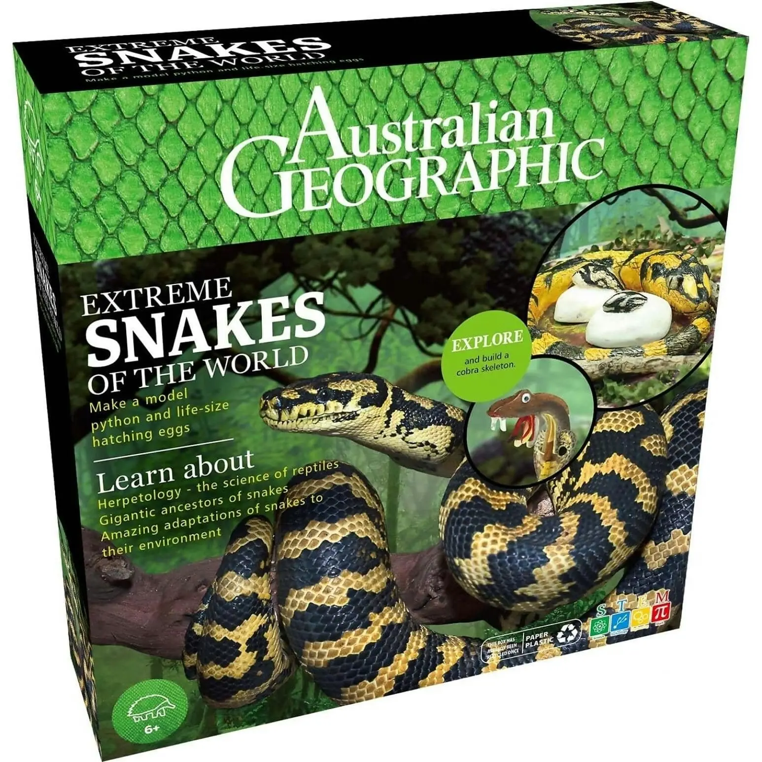 Australian Geographic - Snakes Of The World Kit