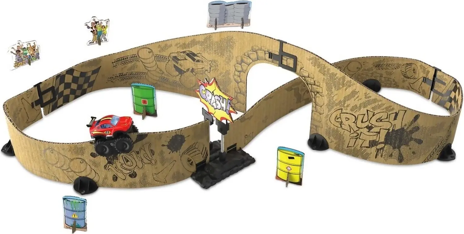 VTech - Car-board Racers Monster Truck & Track