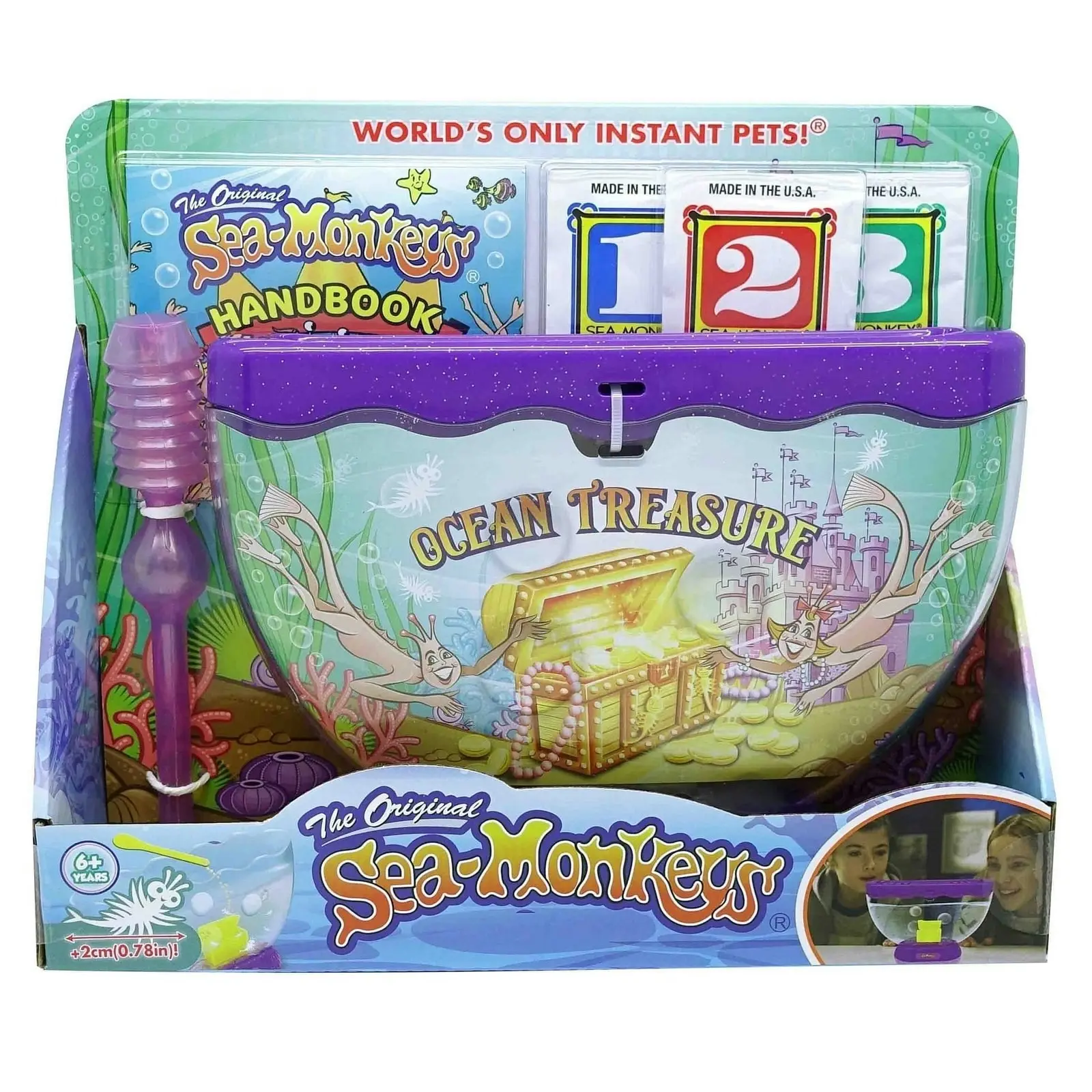 Sea Monkeys - The Original Sea Monkeys - Ocean Treasure Assorted Colours