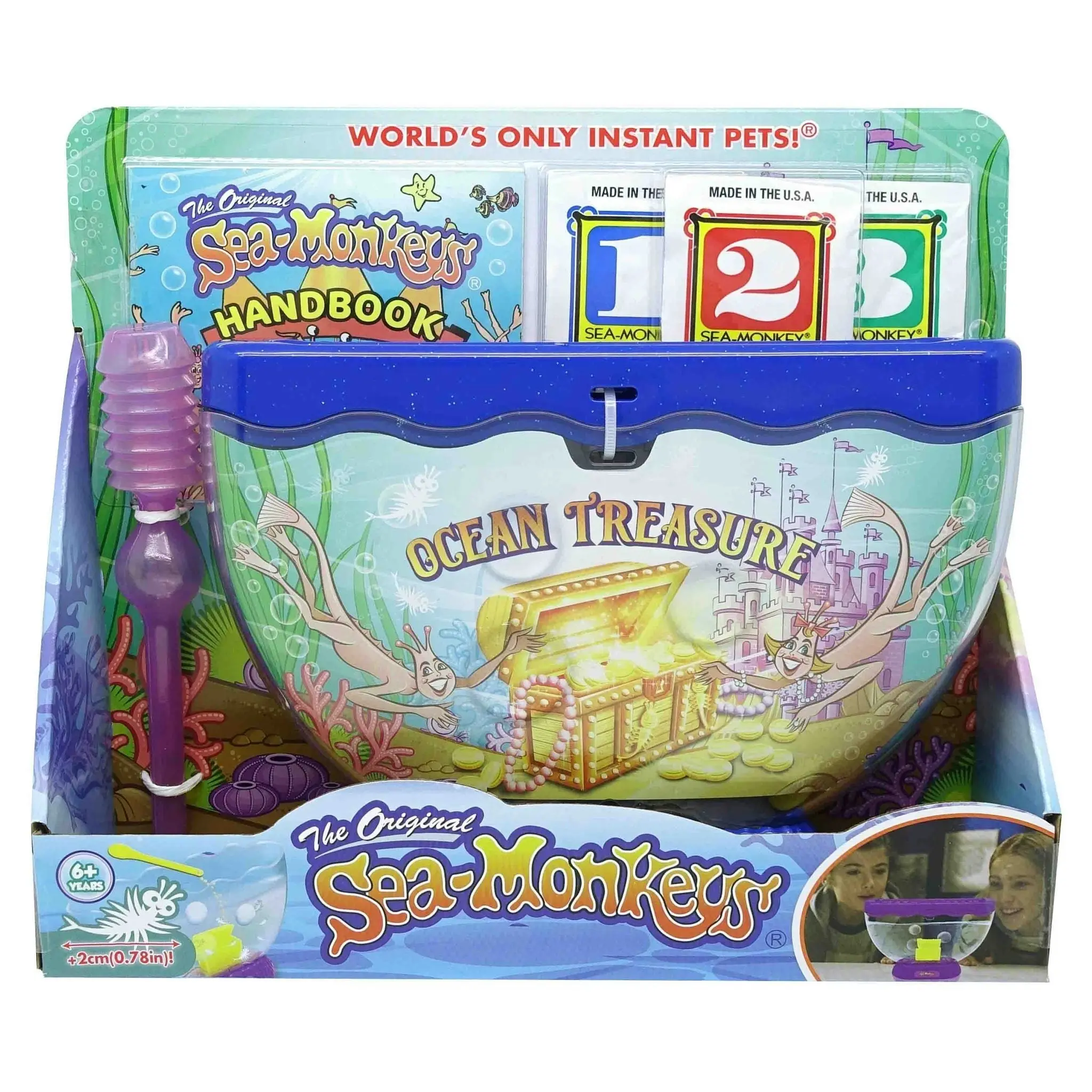 Sea Monkeys - The Original Sea Monkeys - Ocean Treasure Assorted Colours