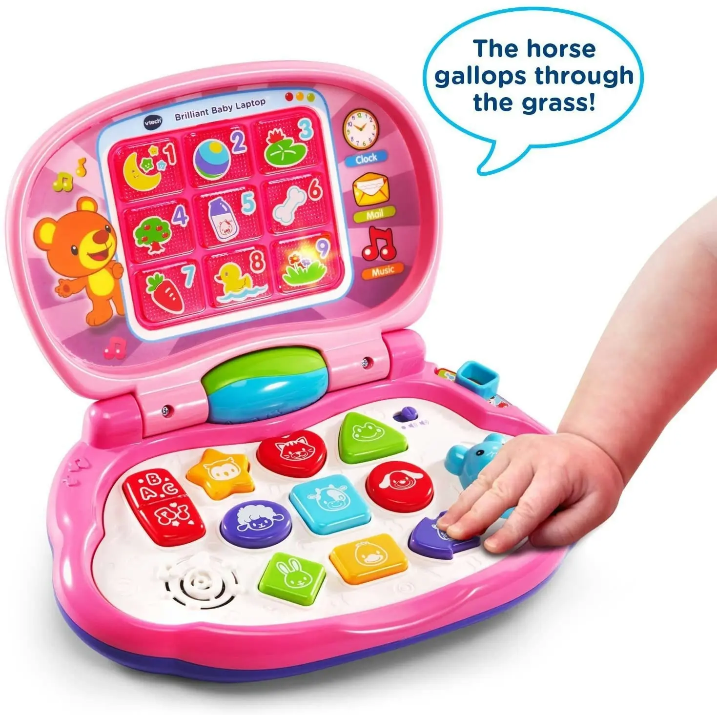 VTech - Brilliant Baby Laptop Pink VTech