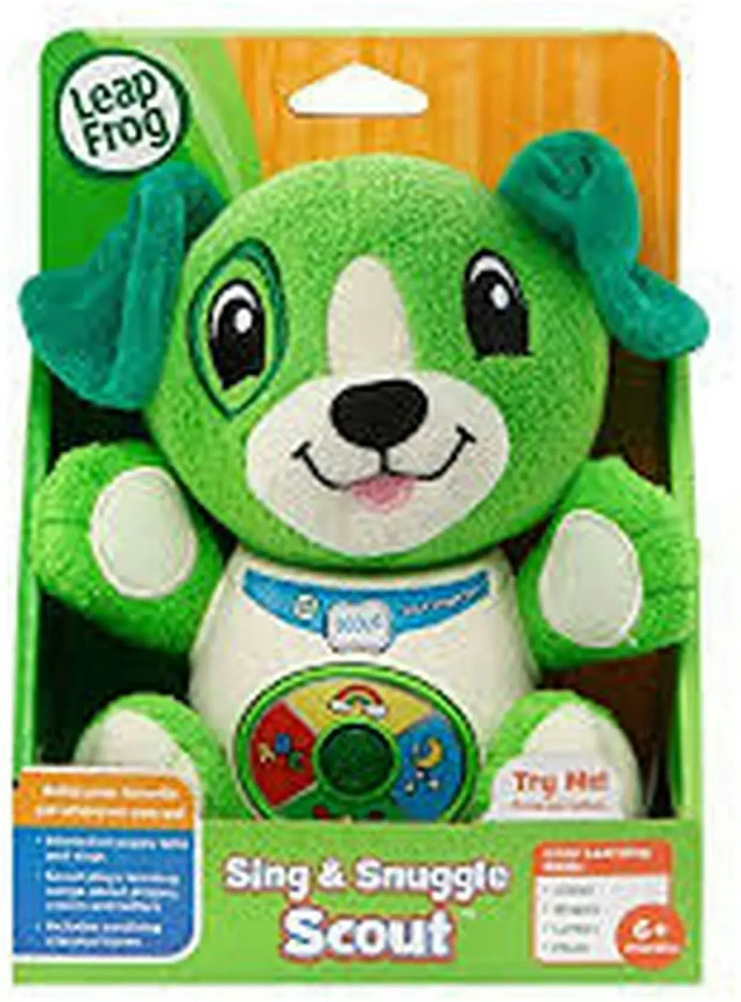 LeapFrog - Sing & Snuggle Scout Green LeapFrog Vtech