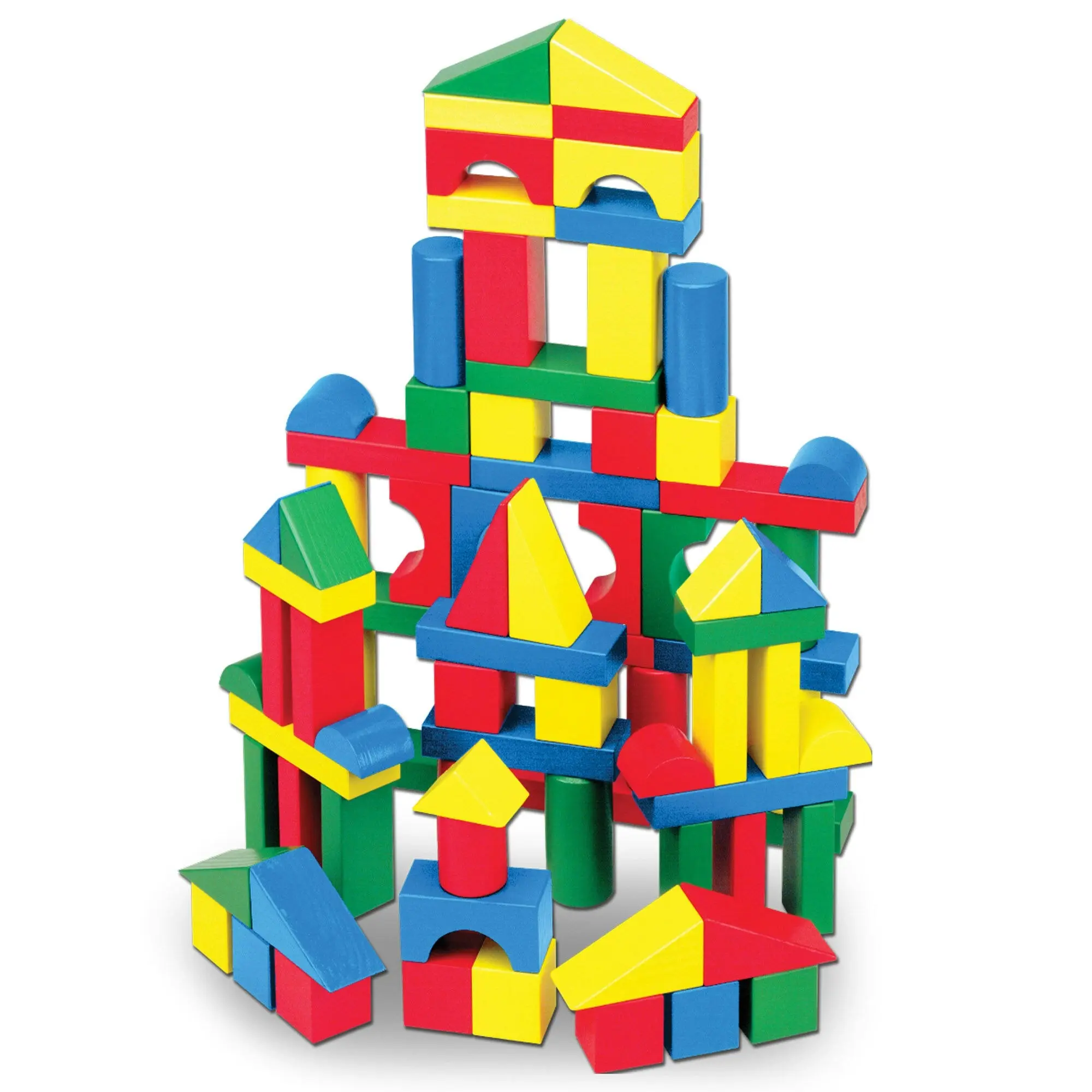 Melissa & Doug - 100 Piece Wood Blocks Set