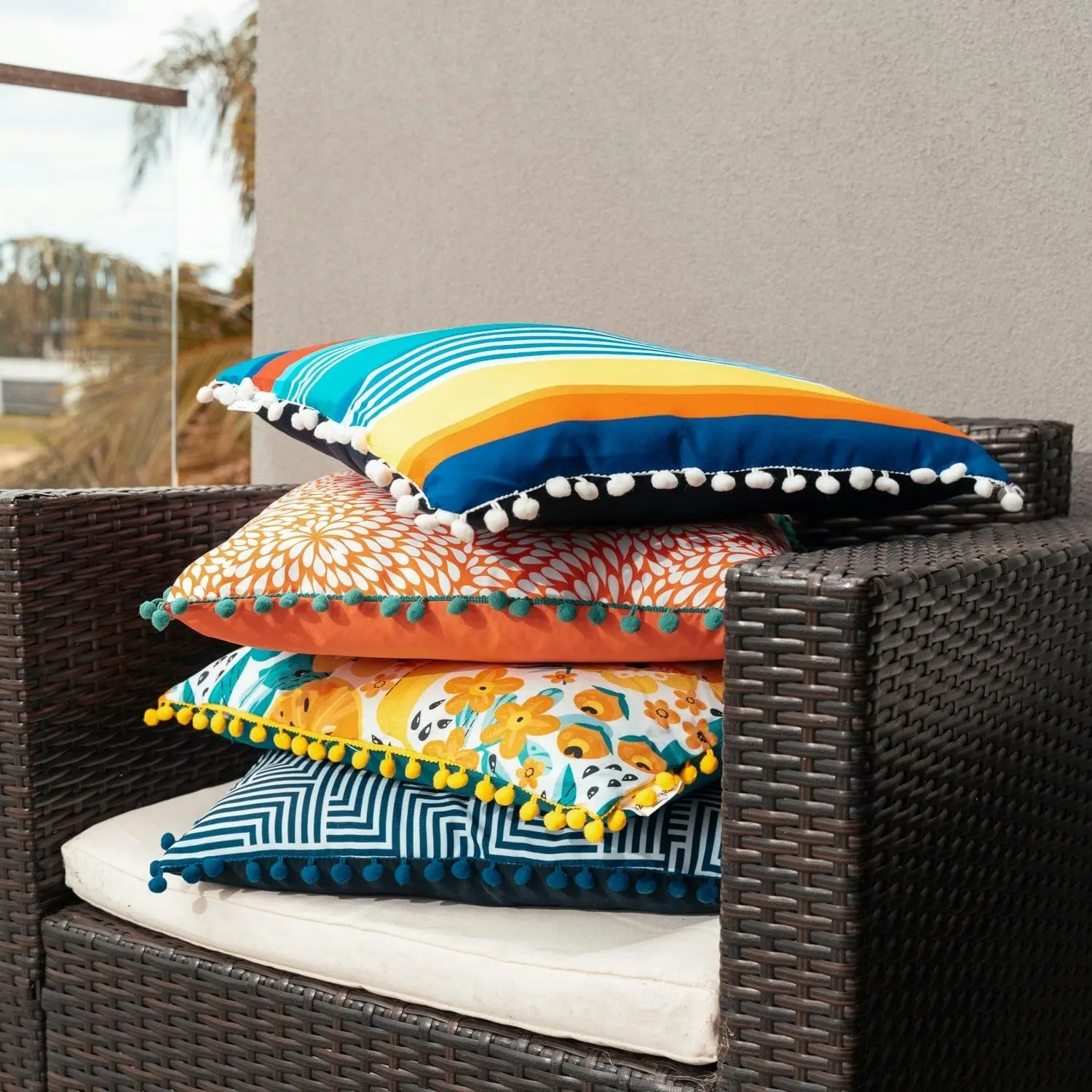 Lazy Dayz Waterproof Outdoor Cushion - Makena