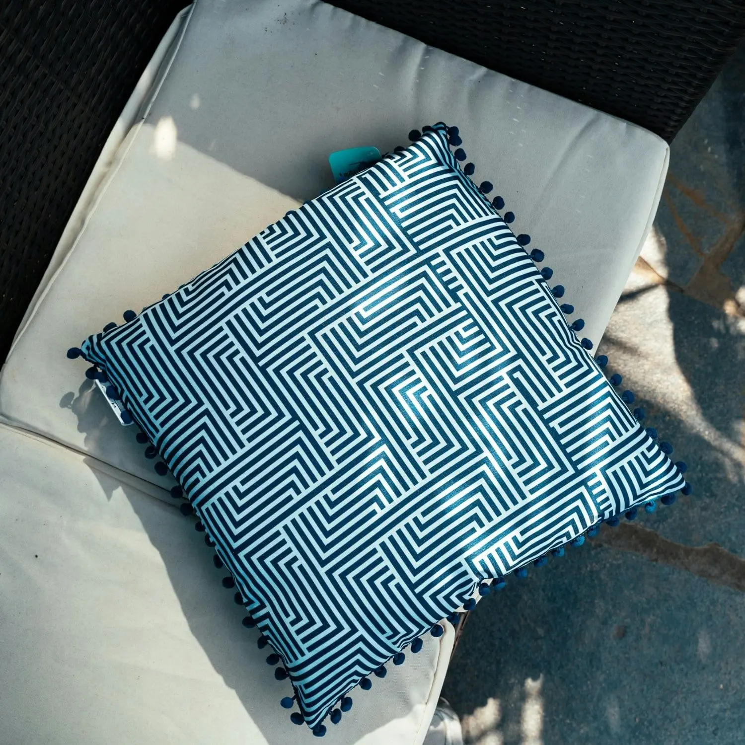 Lazy Dayz Waterproof Outdoor Cushion - Makena