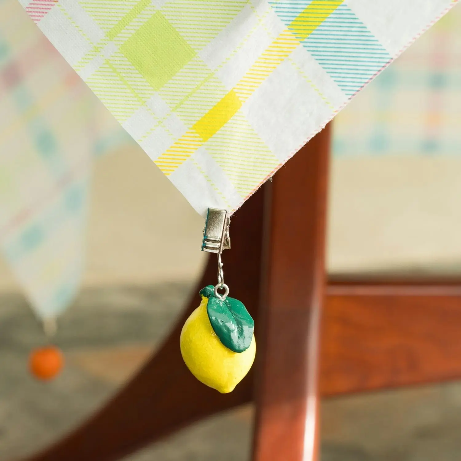 Set of 4 Tablecloth Weights - Fruit Designs