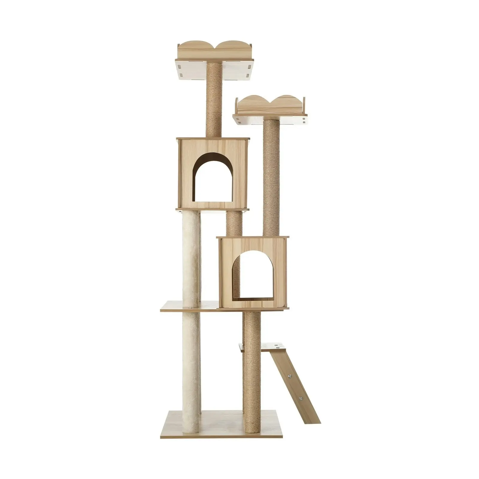 Alopet 161cm Cat Tree Tower Scratching Post House Bed Wood Scratcher Condo