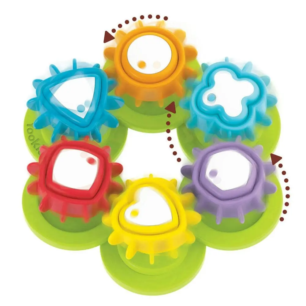 Yookidoo Shape N’ Spin Gear Toddler/Kids Sorter Toy 1+ Educational Fun Activity