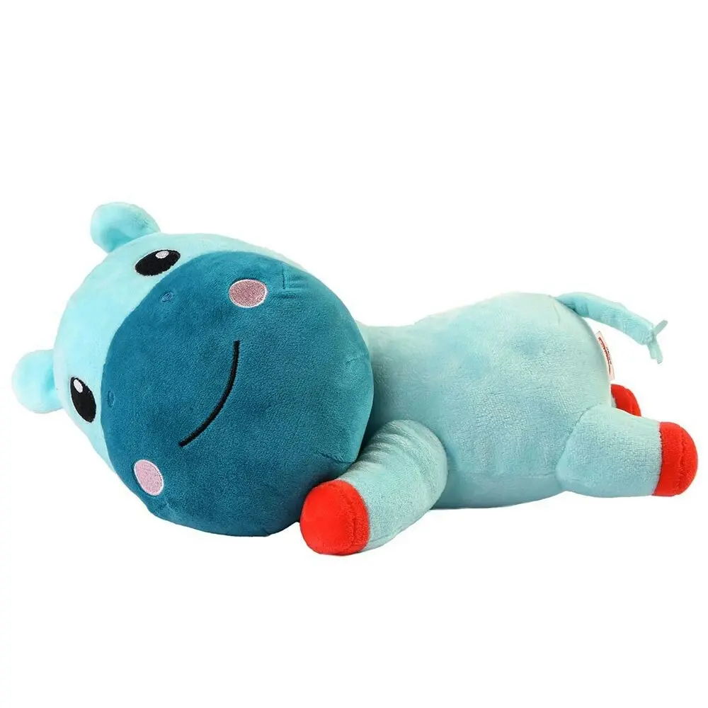 Fisher Price 30cm Sleeping Time Plush/Soft Animal Hippopotimus Kids Toy 12m+