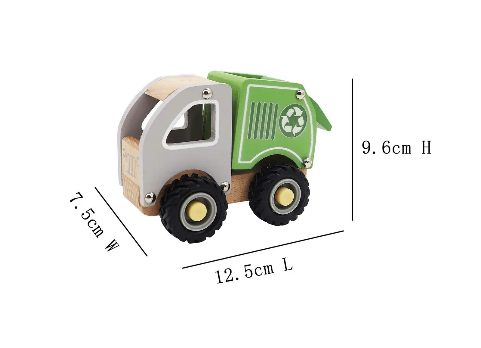 Kaper Kidz Calm & Breezy Recycle Truck Children's/Kids Pretend Play Toy 18m+