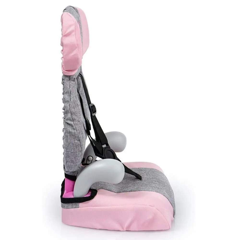 Bayer Deluxe Butterfly Travel Car Seat Toy for 46cm Dolls/Kids 3y+ Pink/Grey