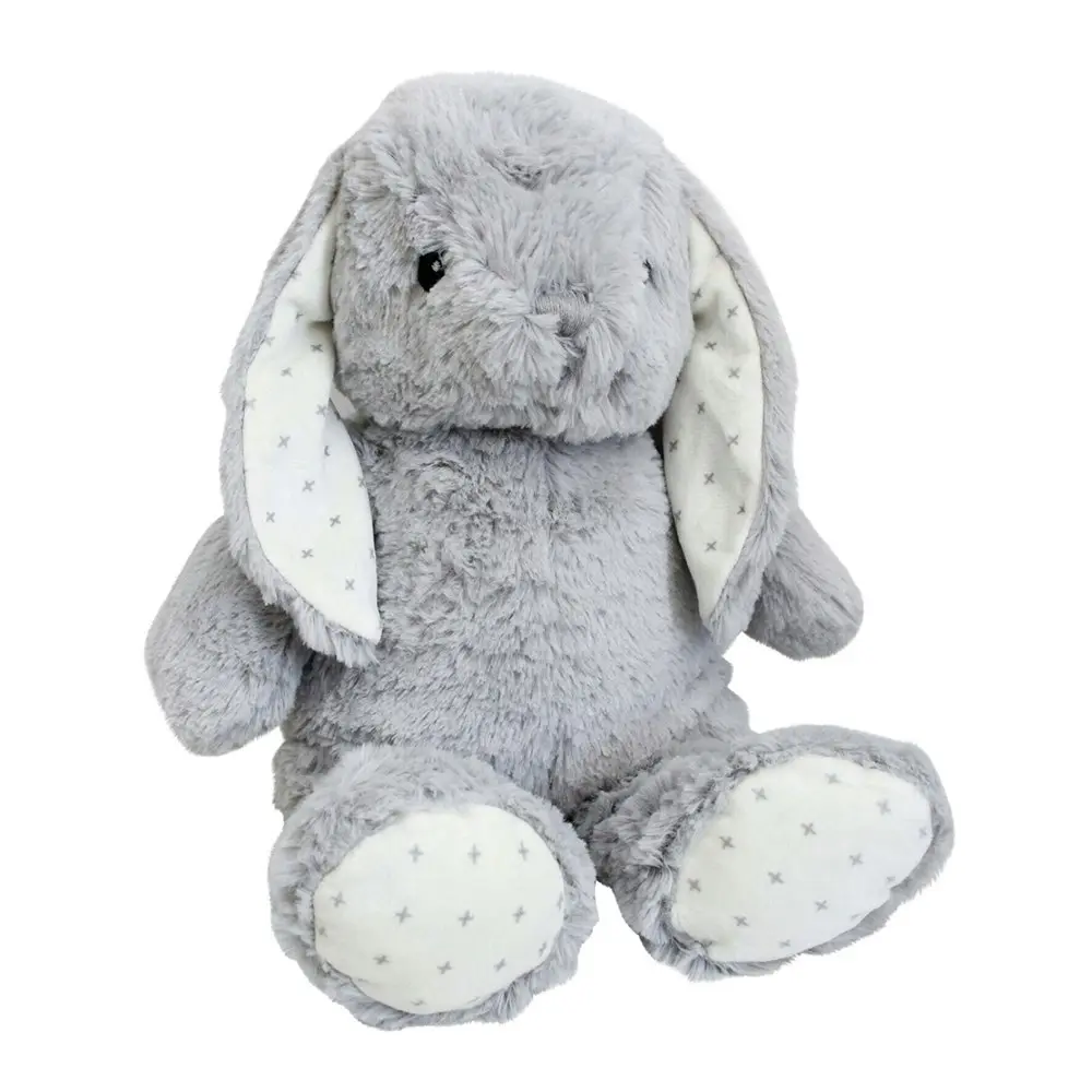 2x Bunnykins 34cm Plush Toy Kids/Children/Toddler Play Soft Stuffed Animal Grey