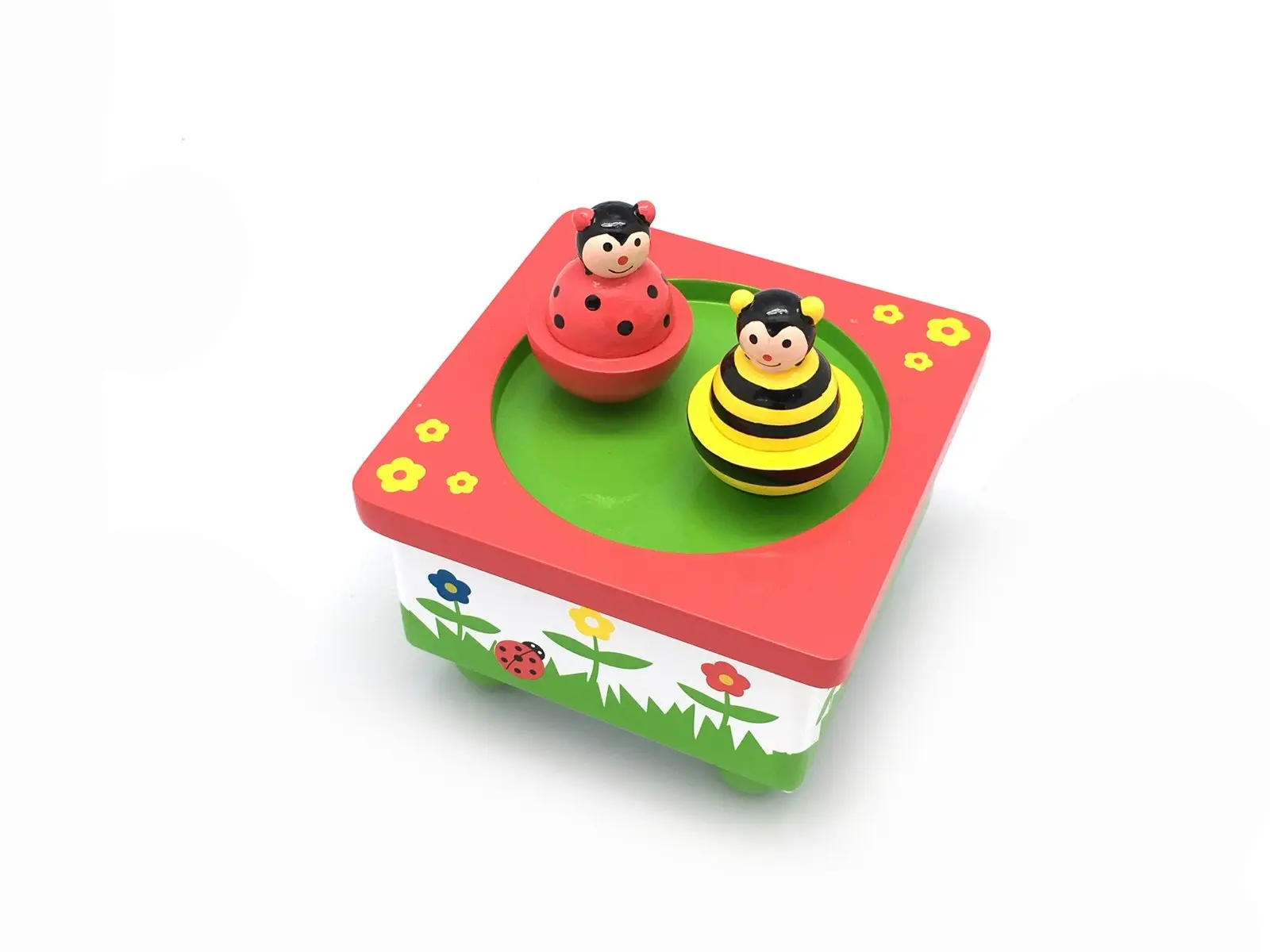 Kaper Kidz Toddler Dancing Magnetic Music Box Bee/Lady Bird Fun Sound Toy 18m+