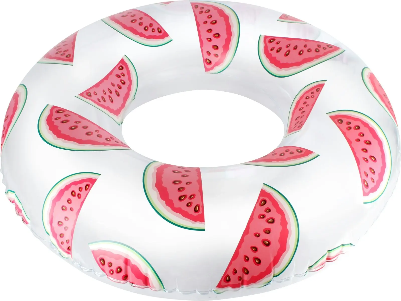 Airtime 90cm Ultra Clear Watermelon Fruit Swim Pool/Beach Floating Ring Toy