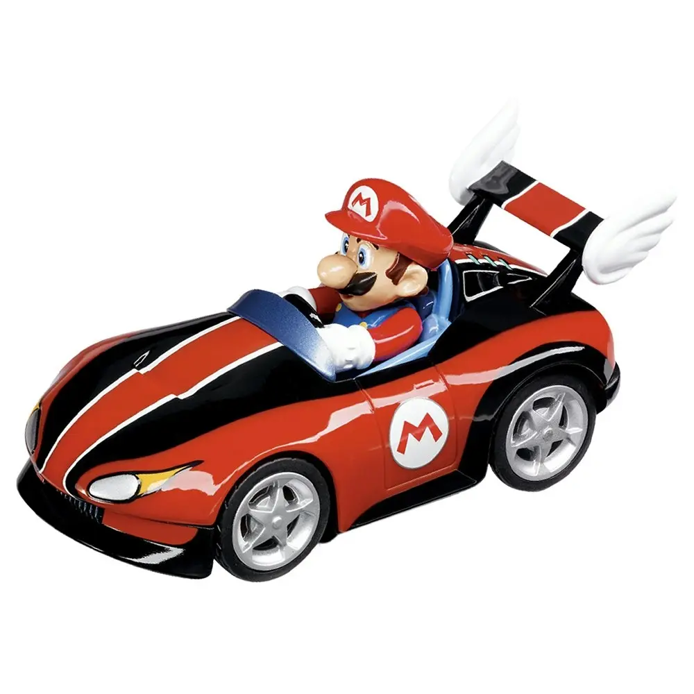 Carrera Pull & Speed Mario Kart Triple Pack Mario Wii/MK8/Mach 8 Vehicle Toy 3y+