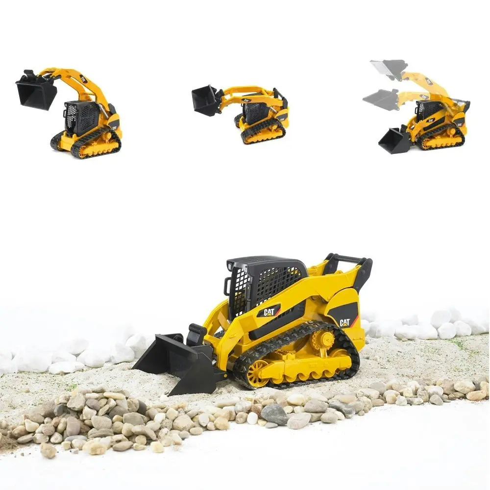 Bruder 25cm 1:16 CAT Caterpillar Compact Track Loader Excavator Tractor Kids Toy