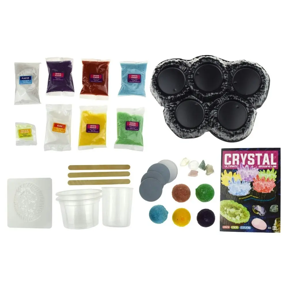 Kaper Kidz Ultimate Crystal Growing Lab Kids/Childrens Science Kit 8y+