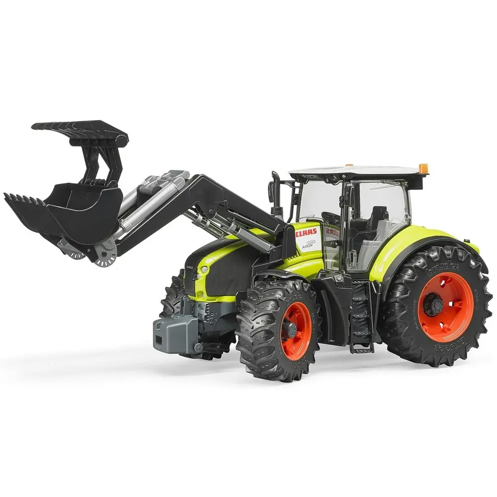 Bruder 1:16 Claas Axion 950 44.5cm Tractor w/ Front Loader Kids Vehicle Toy 3y+