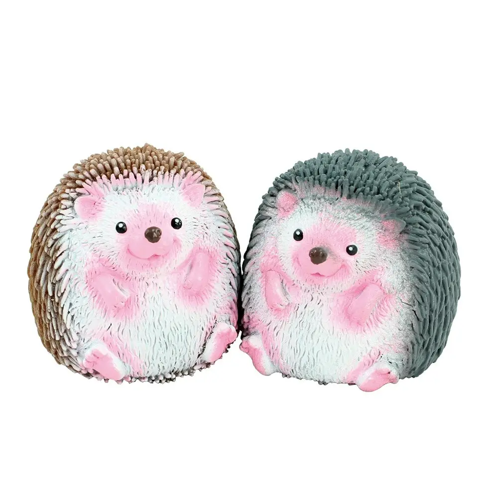 2x Fumfings 9cm Squidgy Hedgehog Fidget Kids Fun Play Squishy Toy 3y+ Assorted