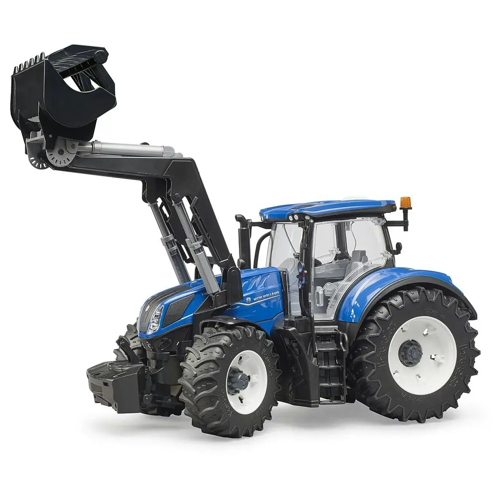 Bruder 1:16 New Holland Tractor T7.315 46cm w/ Front Loader Kids Vehicle Toy 3y+