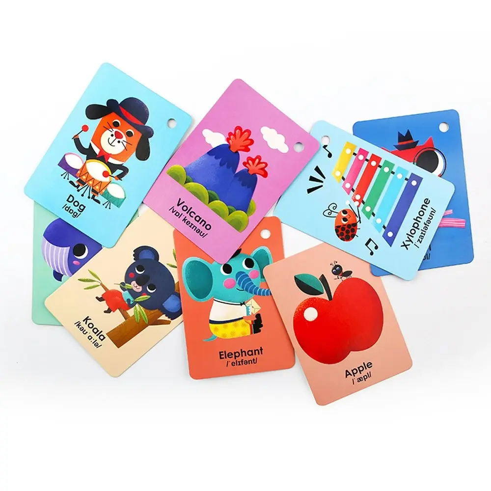 27pc Jarmelo ABC Alphabet Ring Flash Cards Baby Educational/Learning Toy 12m+