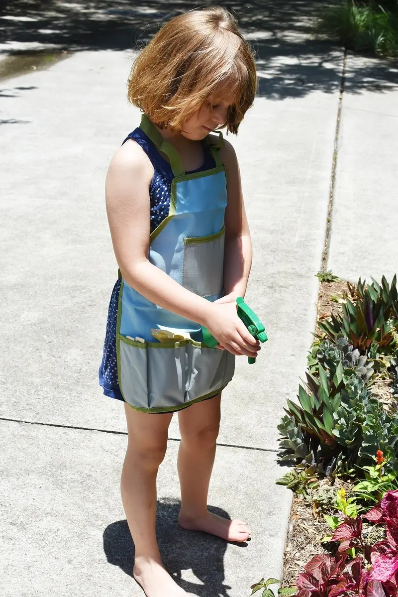 Kaper Kidz Calm & Breezy Kids Outdoor Gardening Adjustable Tool Apron/Belt 3y+