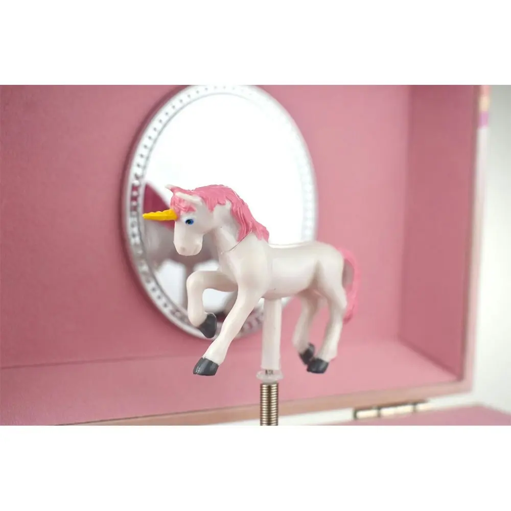 Kaper Kidz 15cm Nutmeg Unicorn Keepsake Musical Jewellery Box Organiser 3y+