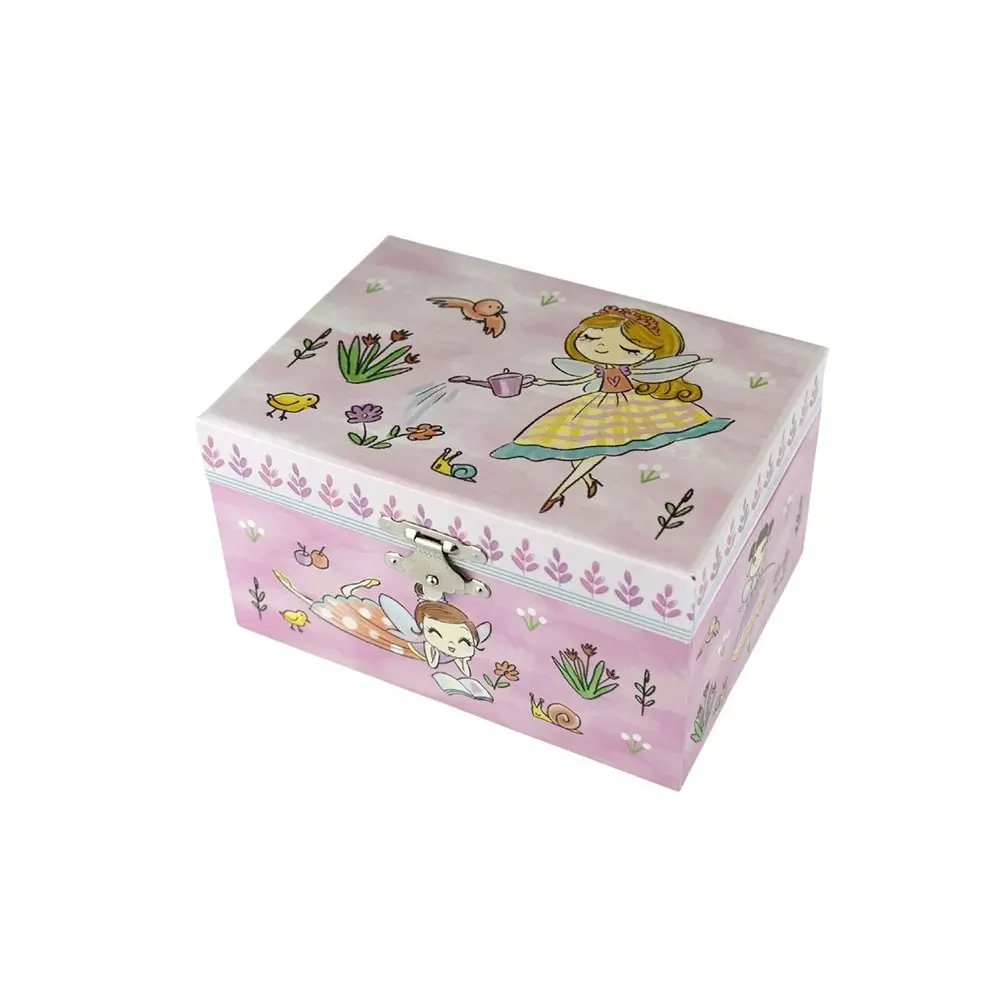 Kaper Kidz 15cm Lilly Fairy Keepsake Musical/Sound Jewellery Box Organiser 3y+