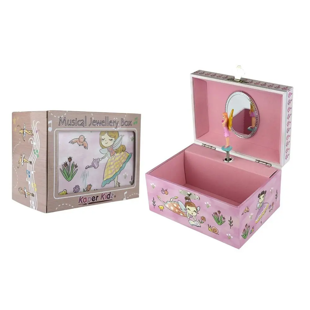 Kaper Kidz 15cm Lilly Fairy Keepsake Musical/Sound Jewellery Box Organiser 3y+