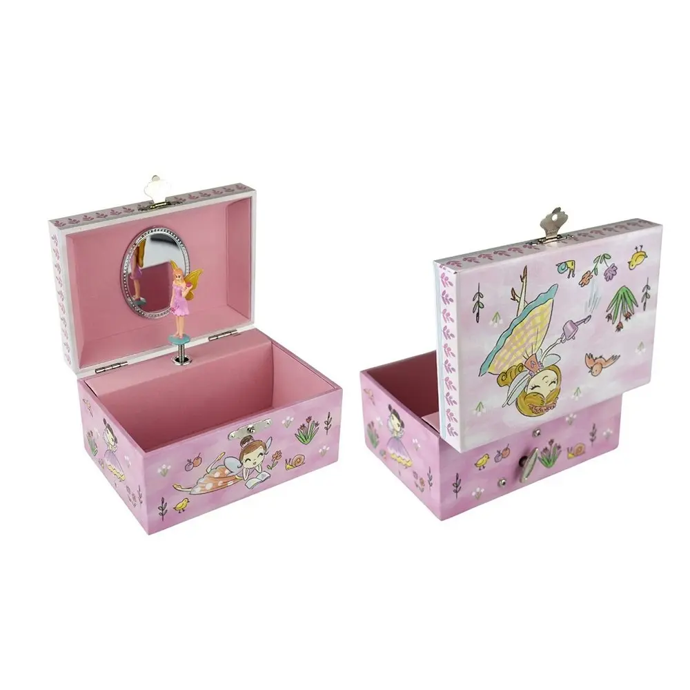 Kaper Kidz 15cm Lilly Fairy Keepsake Musical/Sound Jewellery Box Organiser 3y+