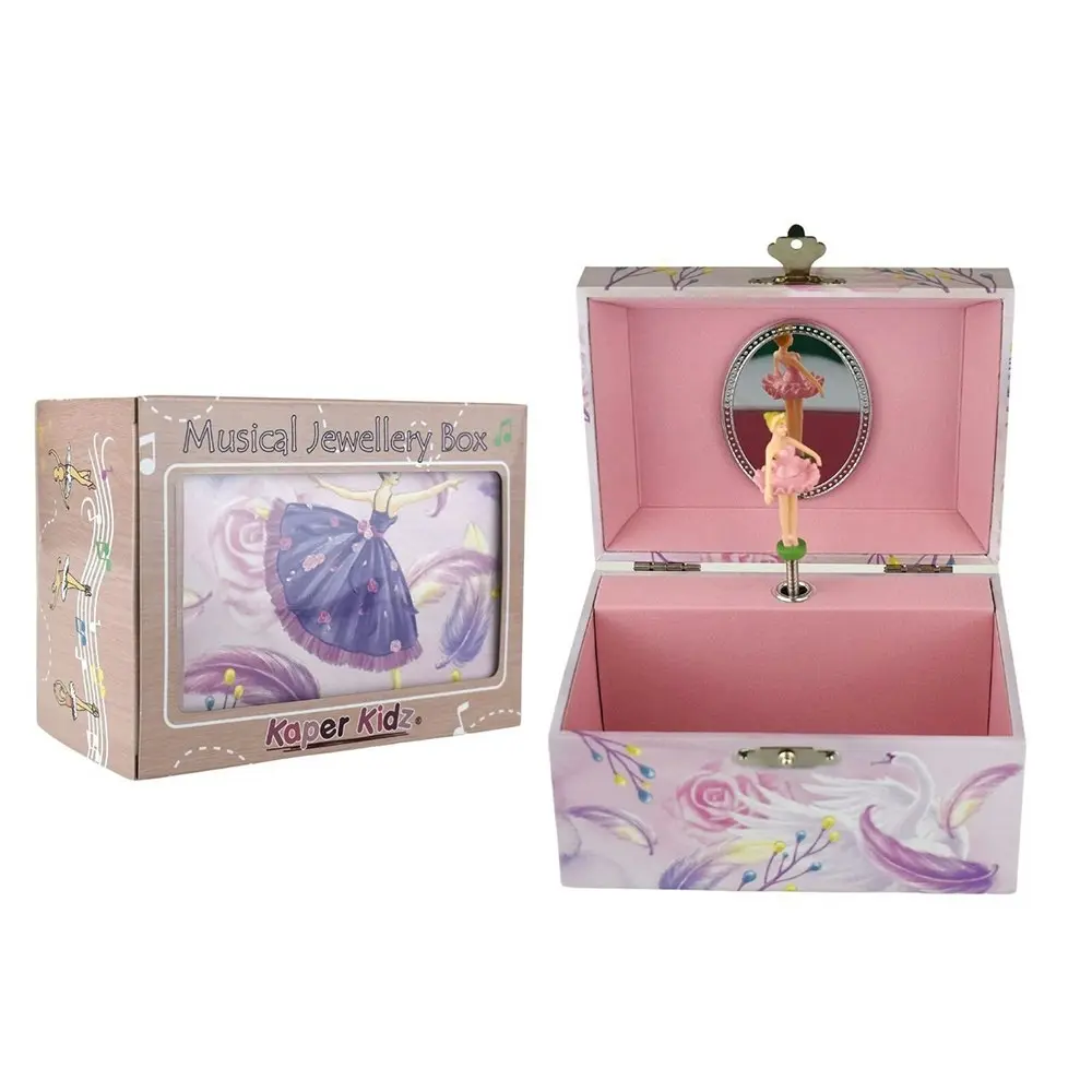 Kaper Kidz 15cm Lucy Ballerina Keepsake Musical Jewellery Box Organiser 3y+