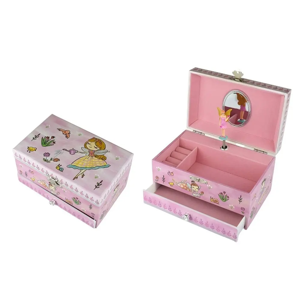 Kaper Kidz 15cm Lilly Fairy Heirloom Musical/Sound Jewellery Box Organiser 3y+