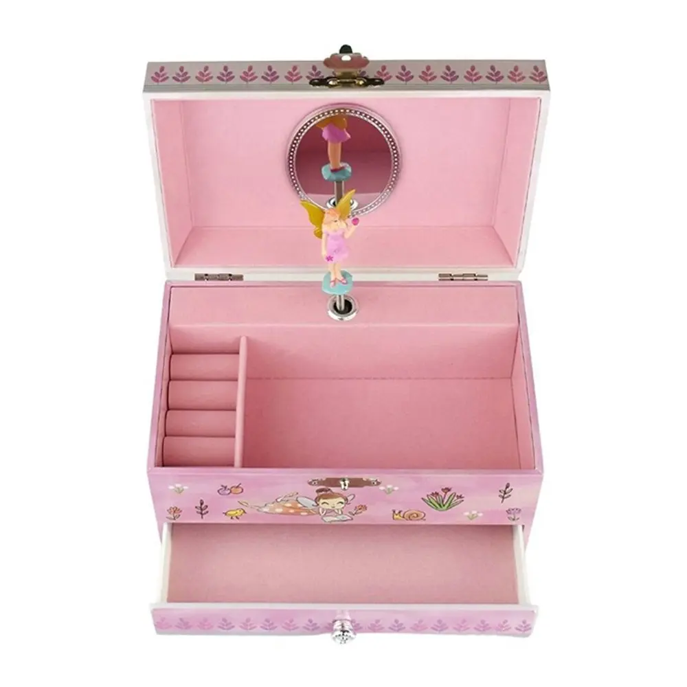 Kaper Kidz 15cm Lilly Fairy Heirloom Musical/Sound Jewellery Box Organiser 3y+