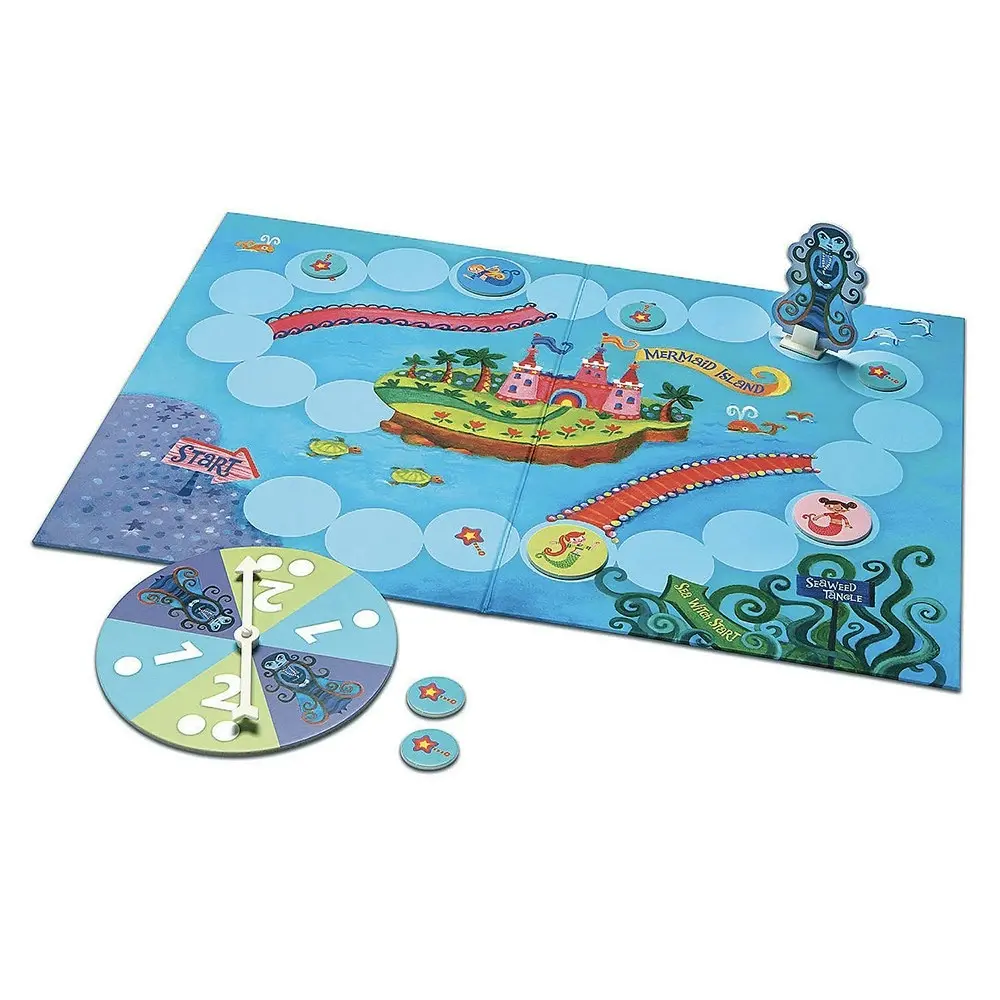 Peaceable Kingdom Mermaid Island Children's/Family Cooperative Board Game 5y+