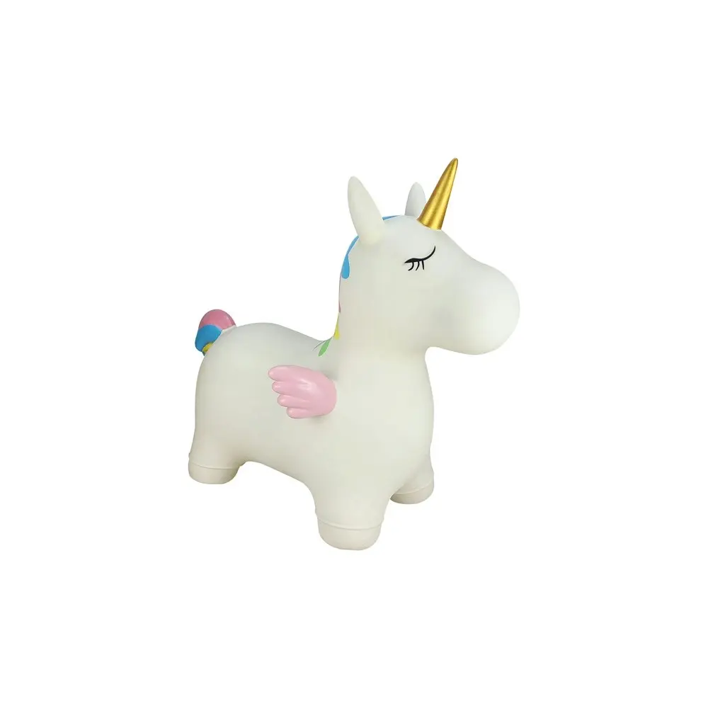 Kaper Kidz Bouncy Rider Stardust The Unicorn Kids/Children Ride On Toy 12m+