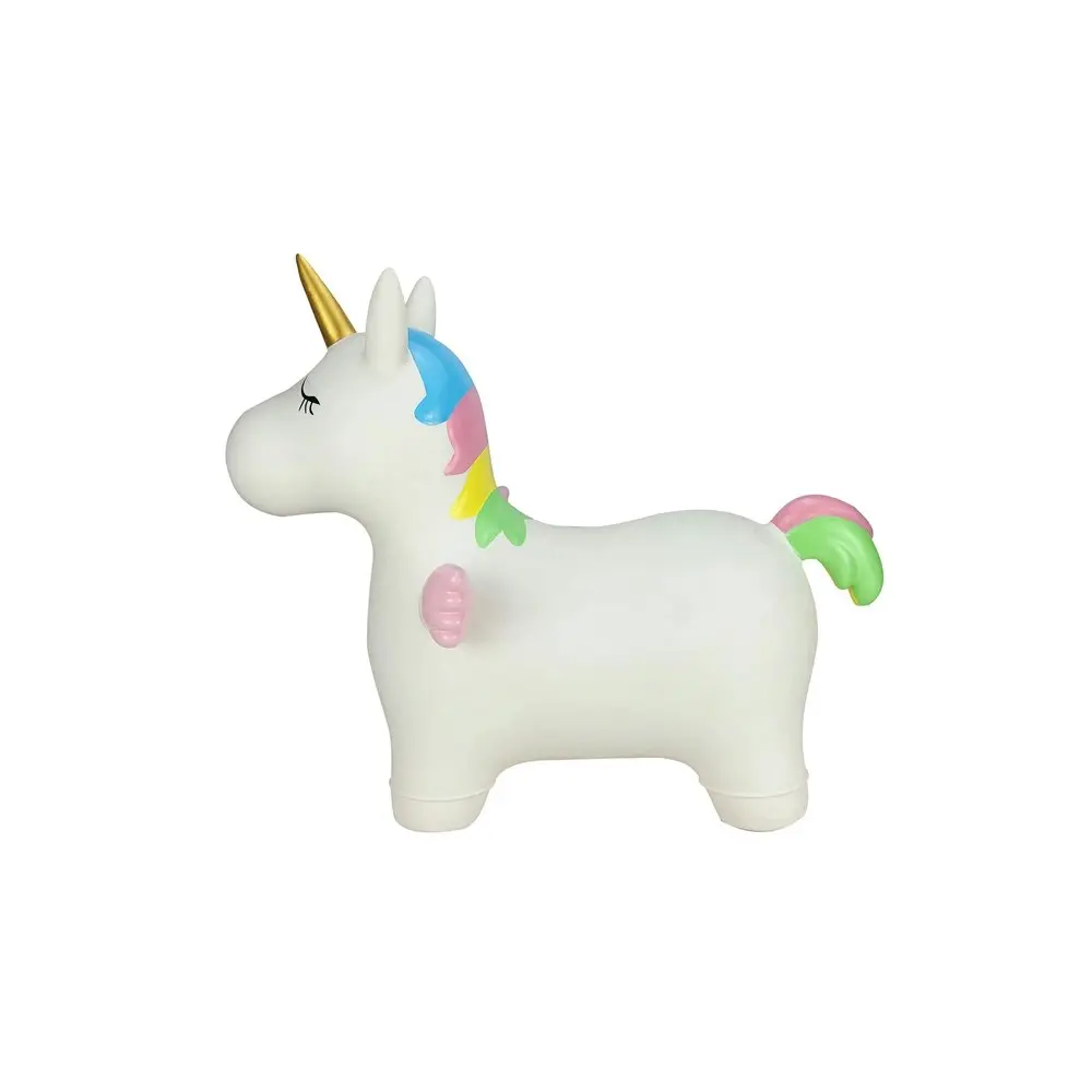 Kaper Kidz Bouncy Rider Stardust The Unicorn Kids/Children Ride On Toy 12m+