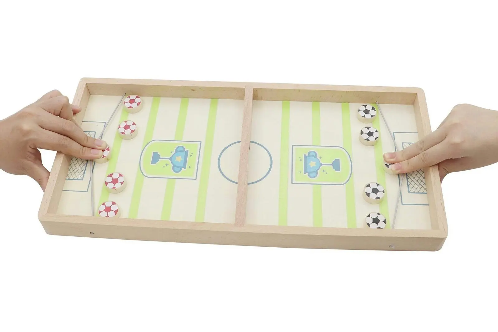 Kaper Kidz Wooden Sling Soccer 3+ Kids/Children Fun/Educational Table Game