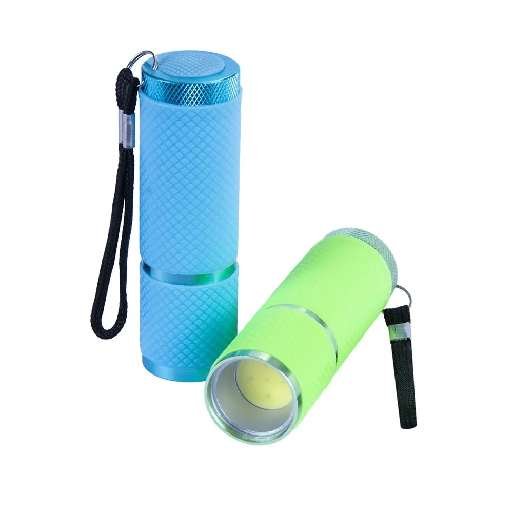 4x Brillar LED Glow-In-The-Dark Battery Operated Camping/Hiking Pocket Torch